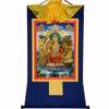 thangka, Tibetan thangka,thangka Painting,Buddhist Tapestry,Maitreya(Ajita,Future Buddha of This World), Tibetan Thangka Painting Art,Buddhist Thangka Brocade,Buddha Tapestry with Scroll (Color : Blu view 1