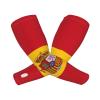 LVGOOKI Cute Spain Flag Arm Sleeves Cooling Sun Protection Sports Flag Sleeves for Men Women view 2