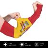 LVGOOKI Cute Spain Flag Arm Sleeves Cooling Sun Protection Sports Flag Sleeves for Men Women view 3