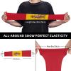 LVGOOKI Cute Spain Flag Arm Sleeves Cooling Sun Protection Sports Flag Sleeves for Men Women view 4