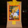 thangka, Tibetan thangka,thangka painting,buddhist tapestry,Four Harmonious Animals(Elephant,Monkey,Hare,Bird), Tibetan Thangka Painting Art,Buddhist Thangka Brocade,Buddha Tapestry with Scroll ( Colo view 2