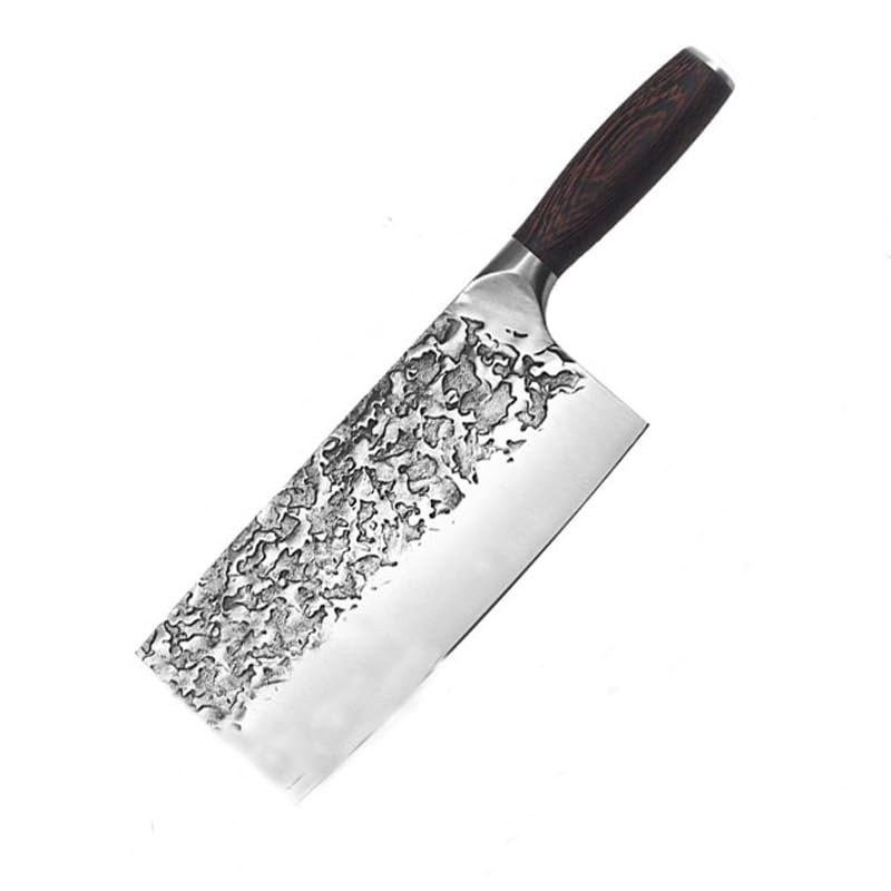 toothgeneric Meat Cleaver,Cleaver Knife 8 Inch Traditional Stainless Steel Kitchen Chef Knife Professional Chinese Meat Fish Slicing Vegetables Cutter Butcher Cleaver Knives, LAMAJIGA5844