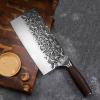 toothgeneric Meat Cleaver,Cleaver Knife 8 Inch Traditional Stainless Steel Kitchen Chef Knife Professional Chinese Meat Fish Slicing Vegetables Cutter Butcher Cleaver Knives, LAMAJIGA5844 view 4