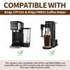 2 Pack Stainless Steel Reusable Pods for Ninja Dual Brew CFP101 and PB051 view 2