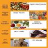 VhoMes 10 Pcs/Sets Silicone Dehydrator Sheets for Food Dehydrator Machine, Premium Non-Stick Silicone, Square29X29cm view 4