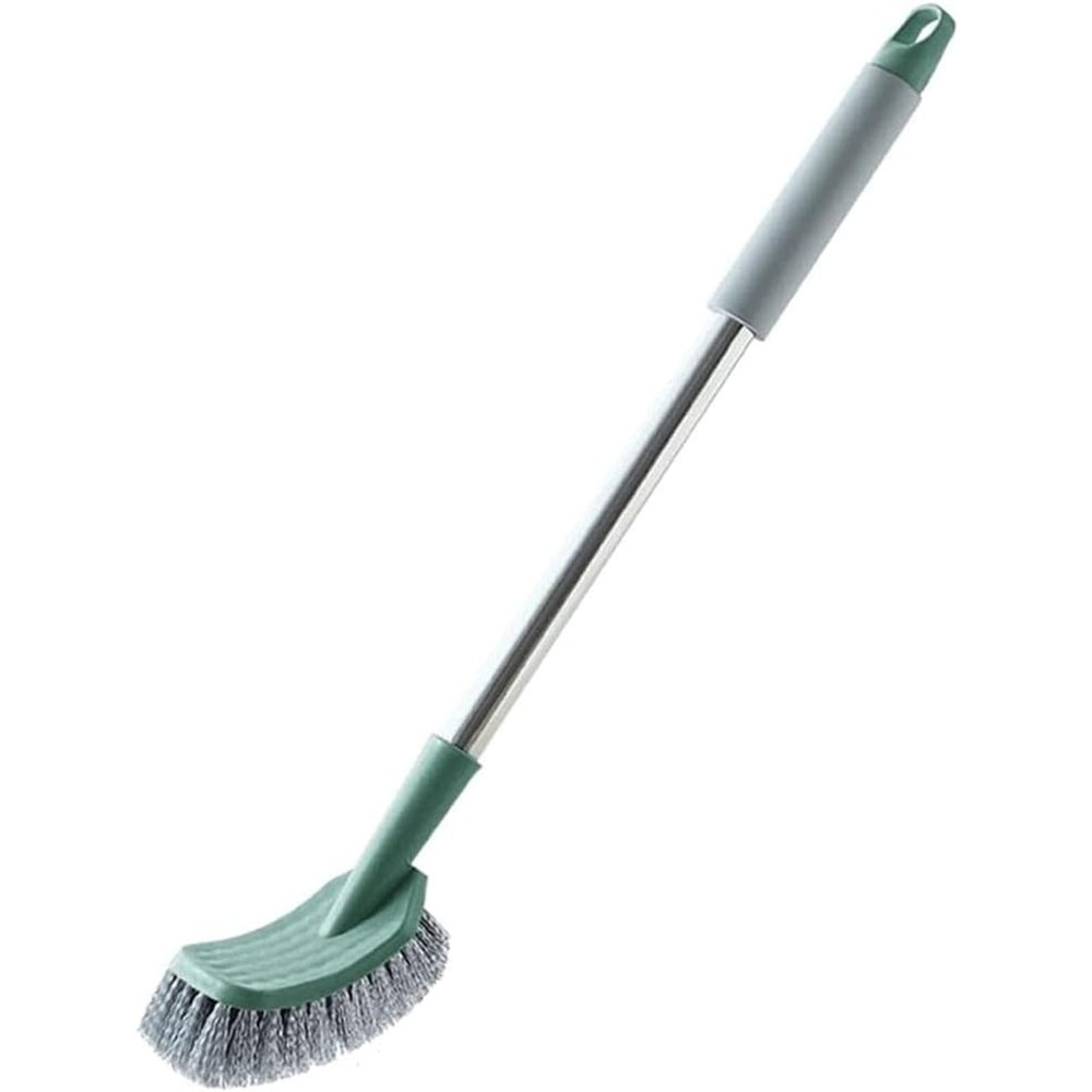 LBGMEIG Toilet Wall Hung Toilet Brush Long Handle Toilet Bowl Brush Compact Size Space Saving Deep Cleaning Bathroom Accessories Cleaning, Green-
