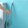 LBGMEIG Toilet Wall Hung Toilet Brush Long Handle Toilet Bowl Brush Compact Size Space Saving Deep Cleaning Bathroom Accessories Cleaning, Green- view 4