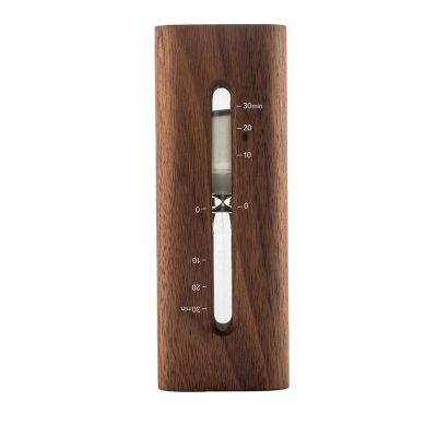 Purzen Wooden Sand Hourglass Timer 30 Minute Sand Timer Wooden Sandglass Clock for Hourglass Timer Gift