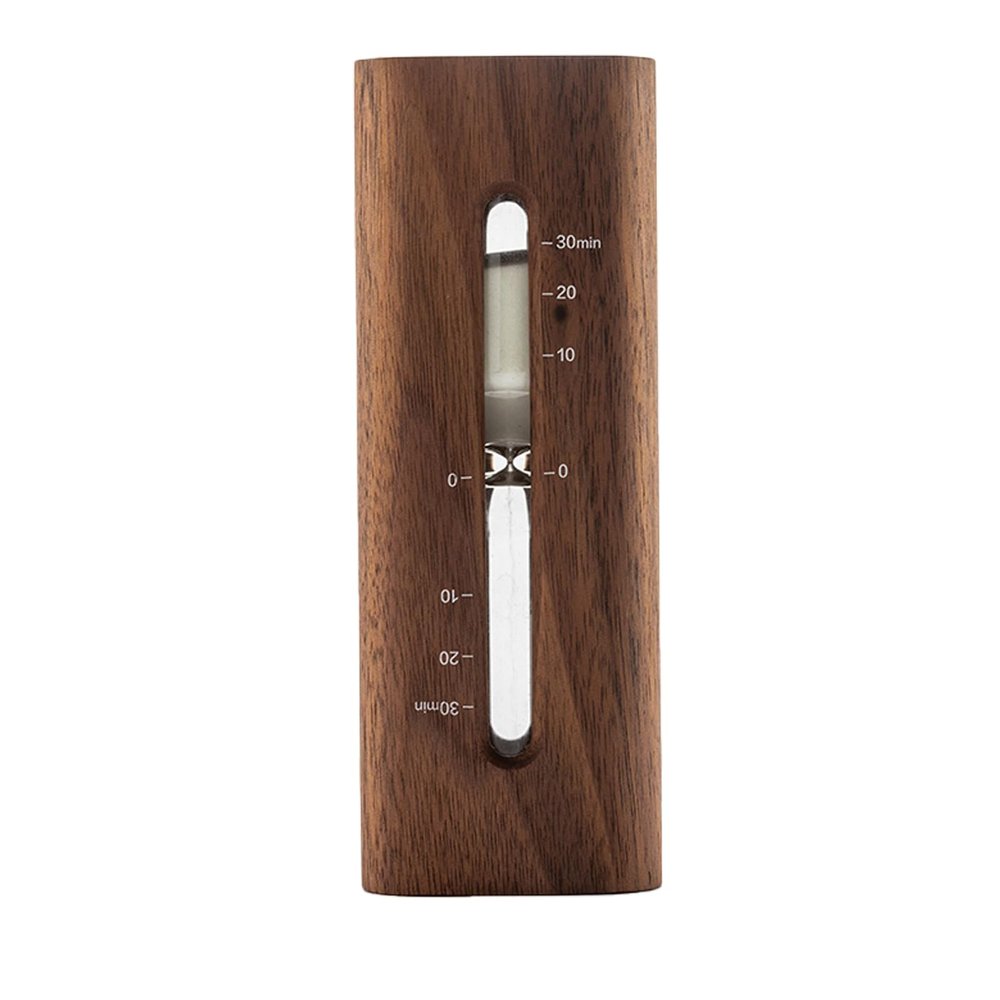 Purzen Wooden Sand Hourglass Timer 30 Minute Sand Timer Wooden Sandglass Clock for Hourglass Timer Gift