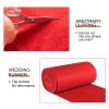 10m 20m 30m Wedding Aisle Runner Red Carpet Runners for Party 2mm Thickness Polyester Runway Rug Bridal Walkway Carpets for Christmas Event Outdoor Beach (Size : 1.5x50m) view 4