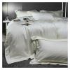 YIZUFU Luxury High-end 1400TC Egyptian Cotton Satin Jacquard Bedding Set Soft Silky Queen King Duvet Cover Set Bed Sheet Pillowcases,Bedding view 2