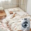 XHCTNN New Children Summer Quilt, 4 Layers Gauze Child Summer Cool Blanket - Soft Comfortable Throw Blanket Lightweight Summer Quilt for Teens & Kids(B+Pillowcase,47 * 59") view 4