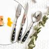 LWLYLCHBM utlery Set Flatware with Knife/Spoon/Fork, Service for Creative Spot Mirror Polished for Home, Hotel, Restaurant view 4