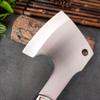 toothgeneric Meat Cleaver,Cleaver Knife Stainless Steel Survival Hunting Hatchet Camping Mini Axe with Cover Axe Broad Tomahawk Bone Cutting Vegetable Meat Knife, LAMAJIGA5844 view 4