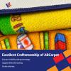 ABCarpet Classroom Rug 5'x7' Learning Rug Elementary School Seating Carpet with 24 Circle Seats Non Slip Classroom Playmat for Preschool, Nursery, Playroom, Study Room view 3