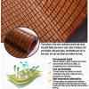 Smooth Mahjong Bamboo Mat, Cooling Topper Pad Breathable Mahjong Mat, Folding Mattress Bamboo, Summer Cooling Sleeping mat, Summer Bed mat, Single/Twin/Full/Queen/King Size Folding Sleeping Mat (Colo view 4