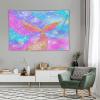 HZOHNAGO Mermaid Scales Tapestry Colorful Shiny Scales Mermaid Tail Pattern Printed Wall Tapestry Wall Hanging for Bedroom Living Room Dorm 60" W x 40" H view 2
