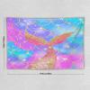 HZOHNAGO Mermaid Scales Tapestry Colorful Shiny Scales Mermaid Tail Pattern Printed Wall Tapestry Wall Hanging for Bedroom Living Room Dorm 60" W x 40" H view 4