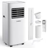 Portable Air Conditioners,8500 BTU air conditioner Cools Up to 360 Sq. Ft. 3 in 1 Portable AC with Remote Control,24H Timer, Smart Sleep Mode,Window Installation Kit & Filter Cleaning Brush view 1