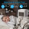 Portable Air Conditioners,8500 BTU air conditioner Cools Up to 360 Sq. Ft. 3 in 1 Portable AC with Remote Control,24H Timer, Smart Sleep Mode,Window Installation Kit & Filter Cleaning Brush view 4