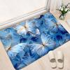 WJLBKGU Butterfly Rugs for Girls Bedroom - Blue Butterfly Rug for Living Room Dinning Room Indoor Outdoor Floor Mat Doormat, 2x3 Feet view 4