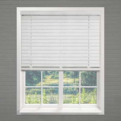 Aluminum Blinds Vinyl Blinds Aluminum Horizontal Mini Blinds Blinds & Shades Light Filtering Horizontal Mini Windows Blinds for Interior by Blinds for Windows Gray.73Wx(12" H to 98" H Customizeize)