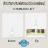 Aluminum Blinds Vinyl Blinds Window Blinds Blinds & Shades Custom Venetian Blinds for Windows Cordless for Home Bedroom Living Room Office Kitche White.86Wx(12" H to 98" H Customizeize) view 3