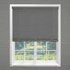 Aluminum Blinds Vinyl Blinds Vinyl Mini Blinds Mini Venetian Windows Blinds Aluminum Blinds for Room Darkening Waterproof Blackout Horizontal Blinds Black.93Wx(12" H to 98" H Customizeize) view 1