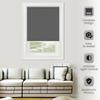 Aluminum Blinds Vinyl Blinds Vinyl Mini Blinds Mini Venetian Windows Blinds Aluminum Blinds for Room Darkening Waterproof Blackout Horizontal Blinds Black.93Wx(12" H to 98" H Customizeize) view 4
