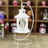 Candlestick Holders Candle Holders, Lover Decor Hollow Out Candlestick, Hanging Candle Holder Household Decoration Ornament(White) view 3