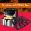 ALJ Square Air Fryer Tray for 8QT Gourmia GAF856 Air Fryers, Premium Air Fryer Grill Pan, Grill Crisper Plate Tray Insert Grate Rack Grid Shelf for Gourmia 8QT Air Fryers, Nonstick, Dishwasher Safe view 2