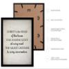 Poster Master Christ Poster - Christ is the Head of this House Print - Jesus Christ Art - Gift for Him, Her - Religious Christian Decor for Living Room, Bedroom, 16x20 Black Framed view 2