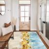 PENFHF Runner Rug Washable 3x37 FT, Non Slip Rubber Backing Abstract Carpet, Soft Area Rugs for Bedroom Kitchen Hallway Entryway Bathroom, Customized view 1