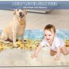 PENFHF Runner Rug Washable 3x37 FT, Non Slip Rubber Backing Abstract Carpet, Soft Area Rugs for Bedroom Kitchen Hallway Entryway Bathroom, Customized view 2