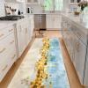 PENFHF Runner Rug Washable 3x37 FT, Non Slip Rubber Backing Abstract Carpet, Soft Area Rugs for Bedroom Kitchen Hallway Entryway Bathroom, Customized view 3