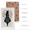 Poster Master Alice Wonderland Print - Dictionary Poster - Motivational Quote Art - Inspiring Gift for Her, Women - Chic Decor for Nursery, Girl's Room - 16x20 White Framed view 2