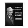 Poster Master Never Lose Money Poster - Warren Buffett Print - Motivational Art - Positive Quotes Art - Gift for Men & Women - Funny Inspiring Decor for Living Room or Office, 16x20 Black Framed view 1
