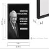 Poster Master Never Lose Money Poster - Warren Buffett Print - Motivational Art - Positive Quotes Art - Gift for Men & Women - Funny Inspiring Decor for Living Room or Office, 16x20 Black Framed view 3