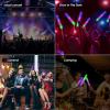 AWANG 32 Pcs Glow Sticks With 3 Modes Colorful Flashing Glow In The Dark Party Supplies Multicolor Bulk LED Foam Glow Sticks For Wedding Raves Sporting Events Glow Party Birthday Camping Concert view 4