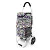 DAQERHSH Shopping Cart Picnic Beach Travel Pull Utility Folding Trolley Carts Shopping Cart Trolley Grocery Carts Heavy Duty with Wheels Bags Folding Hand Truck (Color : P 3) view 1