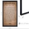 Poster Master Ralph Waldo Emerson Poster - Write it On Your Heart Print - Motivational Quote Art - Inspiring Gift for Men, Women - Typography Decor for Bedroom, Living Room, 16x20 Black Framed view 2