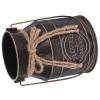 Kichvoe Rustic Flower Holder Handle Vintage Style Iron Bucket for Floral Arrangements Chic Decor for Home and Garden As Photo Prop for Gardeners view 1