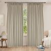 100% Blackout Curtains for Bedroom, Living Room 72 inches Long, Elegant Darkening Pinch Pleat Drapes, Thermal Insulated Curtain Panels for Sliding Glass Door,150"W x 72"H, Set of 2 Panels, Beige view 1
