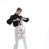 FOTAP Anime Inspired Gift Gen Impact Flower Gift Mondstadt Botany Tote Bag Video Game Lover Gift Anime Lover Handbag (BO-TANY), White view 3