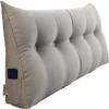 Triangle reading bed pillow large cushion headboard backrest sofa neck and waist support wedge-shaped pillow, back positioning support, sofa bed soft cushion, double-layer tatami pillow ( Color : A , view 1