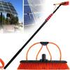 Window Cleaning Poles 3.6-11M Water Fed Pole Kit,Telescopic Water Fed Window Cleaning Pole, Solar Panel Conservatory Cleaner, Hose Fed High Reach Extended Extendable Brush Kit (20Ft/6M) view 1