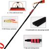 Window Cleaning Poles 3.6-11M Water Fed Pole Kit,Telescopic Water Fed Window Cleaning Pole, Solar Panel Conservatory Cleaner, Hose Fed High Reach Extended Extendable Brush Kit (20Ft/6M) view 4