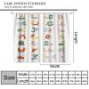 Animals Alphabet Curtains Kids Education Learning Tools Baby A to Z, Boys Girls Kids Nursery Bedroom Living Room Study Room Decorative Curtains 63" W X 72" L view 2