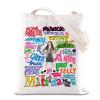 FOTAP Musical Movie Inspired Gift Musical Theatre Gift Musical Lover Tote Bag Theatre Drama Shoulder Bag (quiet tote) view 1