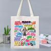FOTAP Musical Movie Inspired Gift Musical Theatre Gift Musical Lover Tote Bag Theatre Drama Shoulder Bag (quiet tote) view 3